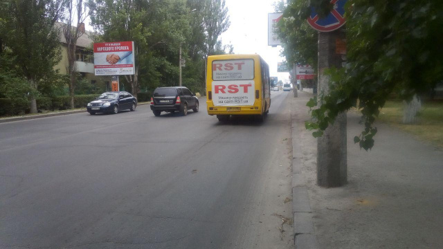 Щит 4x3,  Миколаївське шосе /Ганнібала пл.