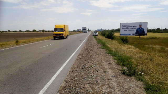 Щит 6x3,  с. Посадпокровське/траса Херсон-Миколаїв №4