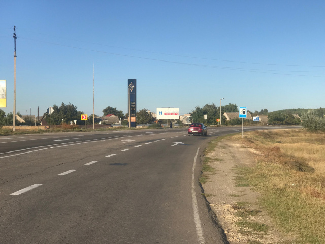 Щит 6x3,  м.Олешки / в'їзд зі сторони Голої Пристані
