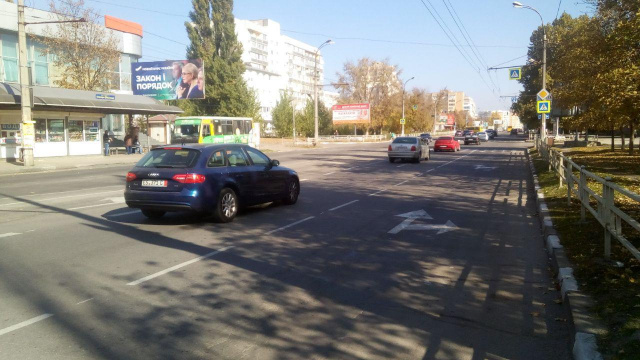Щит 6x3,  200-річчя Херсона пр./Вишнева вул.