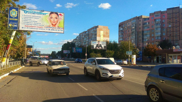 Щит 6x3,  49-ї Гвардійської Дивізії вул./Каховська пл.
