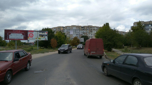 Щит 6x3,  Адм.Сенявіна пр./49-ї Гвардійської Дивізії вул. лівий
