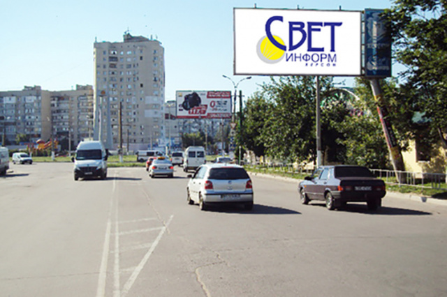Щит 6x3,  49-ї Гвардійської Дивізії вул./Каховська пл.