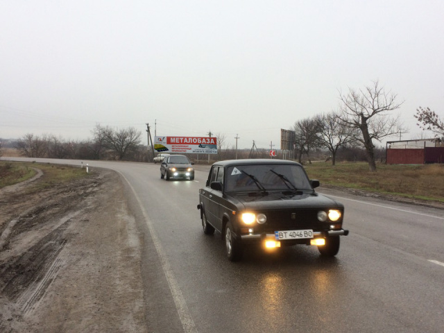 Щит 6x3,  с. Камишани/ви'їзд №1 лівий