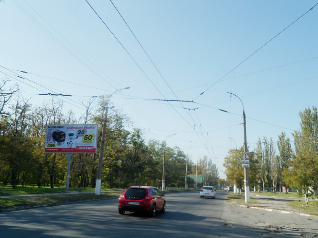 Щит 6x3,  вул. Залаегерсег/ТРЦ Фабрика (р-н тролейбусного управління)