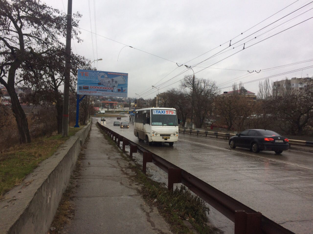 Щит 6x3,  Островское шоссе (мост через речку Кошевую)