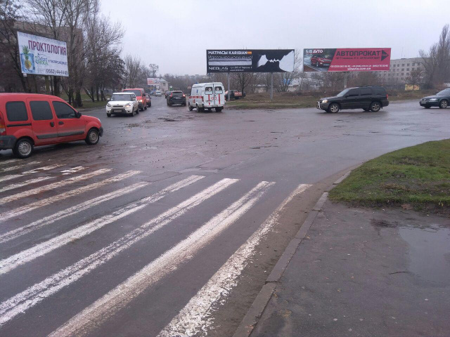 Щит 6x3,  49-ї Гвардійської Дивізії вул./Адм.Сенявіна пр.(поворот) лівий