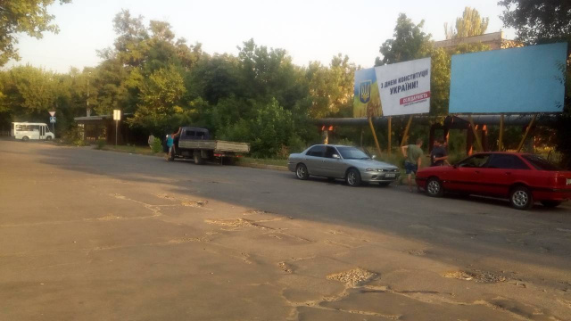 Щит 6x3,  Стрітенська вул./ р-н м-ну Малина лівий