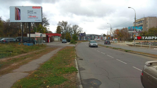 Щит 6x3,  Адм.Сенявіна пр.(р-н універсаму "Копійка")